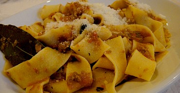 PAPPARDELLE WITH HARE SAUCE