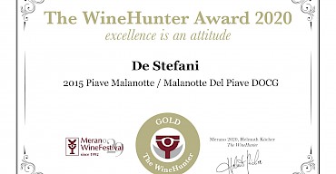 Gold Medal at the Meran Wine Festival